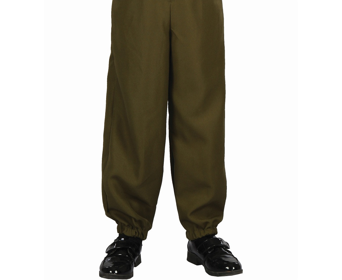 Costume for kids Green Pilot (jumpsuit), size 110/120 cm